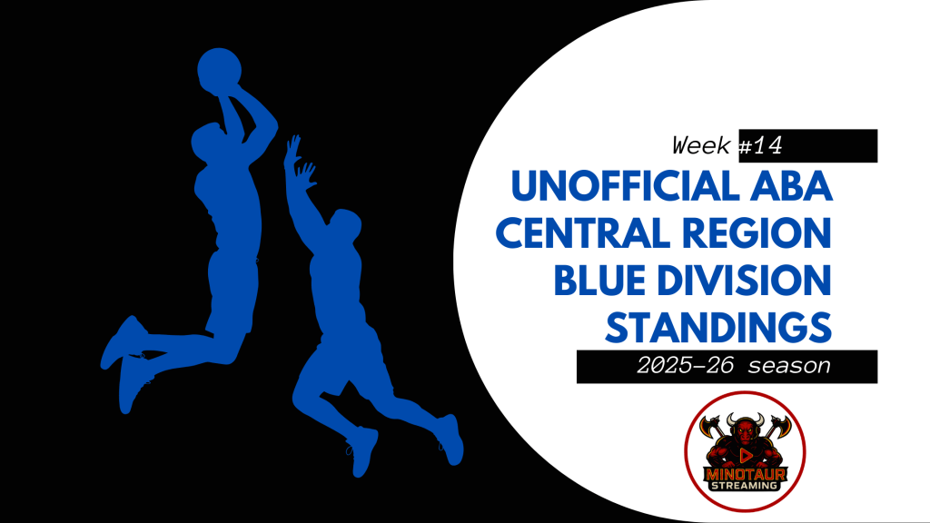 2025 Week 14 Standings – ABA Central Region Blue&nbsp;Division
